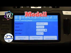 EdgeTX 2.10 Modelleinstellungen 🤡