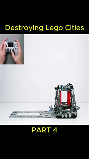 Destroying Lego Cities #destroying #lego #cities #cars #potholes