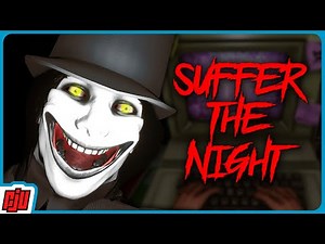 This Game Is Cursed | SUFFER THE NIGHT Part 1 | Indie Horror Game
