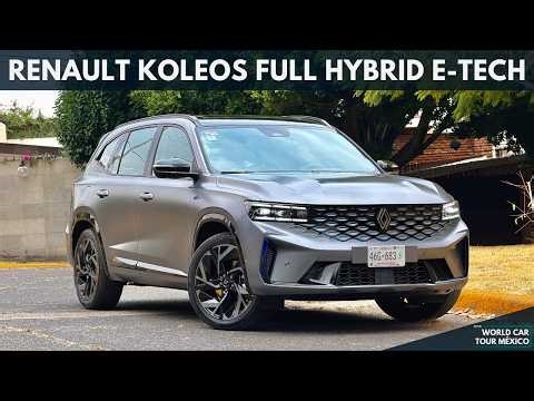 RENAULT KOLEOS FULL HYBRID E-TECH 2026: ¿Mejor que RAV4? Diseño Alpine, equipo y motor. ¡Análisis!