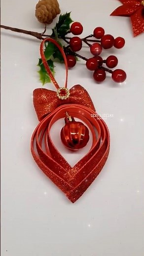 DIY Natal: ⭐🎄 Enfeites Fáceis e Incríveis! 🎄 Decoração de Nata l#christmas #natal #ideiasbrilhantes