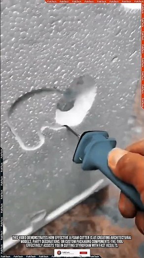 Hot Wire Foam Cutter: Cutting Styrofoam Fast Neat Precise #tool #tools #innovation