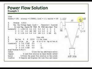 Power Flow Analysis - Gauss-Seidel Method - V2