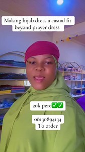 The most versatile hijab 🧕 dress you will see on the net is from @arinolaclothiers Versatile ✅ Easy to wear ✅ Comfortable and durable ✅ Price -22k 10pcs -200k Available in 10 colors Send a Dm to order or WhatsApp 08130894134 Ps- price on the video is not valid again #hijab#jilbab#arinolaclothiers | Arinolaclothiers