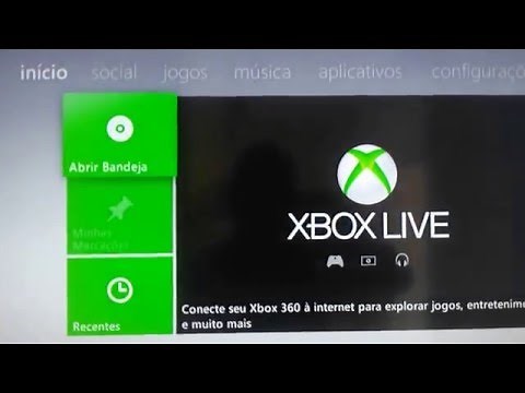 Como conectar o xbox 360 destravado rgh na Internet.