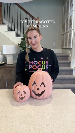 DIY Terracotta Pumpkins Tutorial
