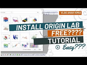 INSTALL #ORIGINLAB FREE?? TUTORIAL #chemistry