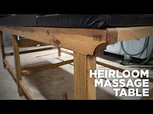 Building an Oak Massage Table | Mortise, Tenon & Mistakes Included