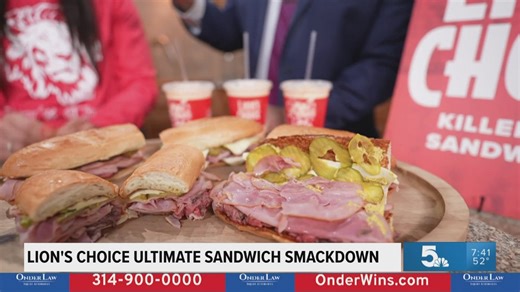 'El Cubano' wins Lion's Choice Ultimate Sandwich Smackdown contest