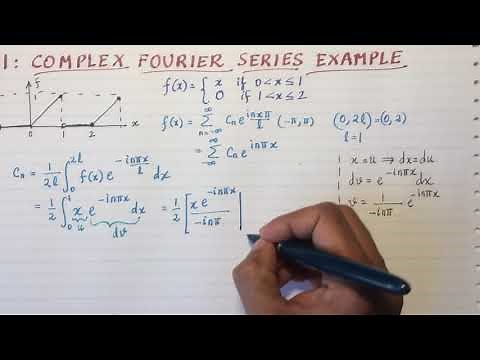 MM41: Complex Fourier series