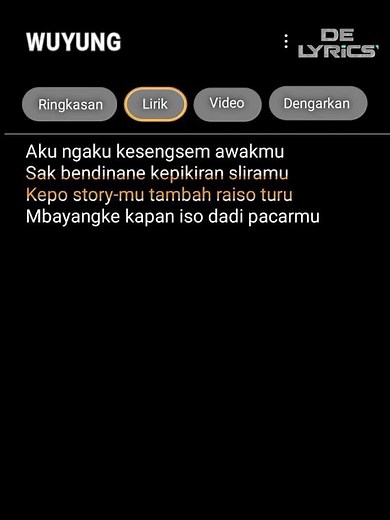 WUYUNG #liriklagu #wuyung #lagujawa #liriklaguviral #trending #fypシ #viral