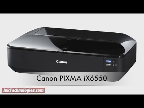 Canon PIXMA iX6550 Instructional Video