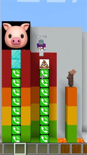 GIANT Color Tower CRAZY PIG!? 🐷😱🔥