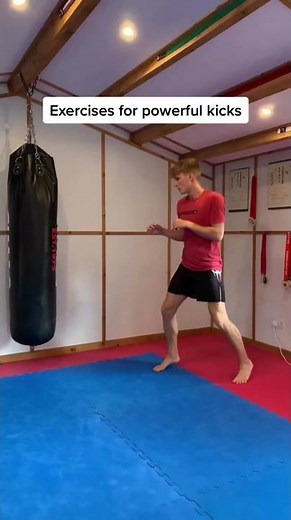 Exercises for powerful kicks