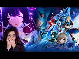Columbina, Zibai and NEW Character Reveals-Genshin Impact Version "Luna IV" Special Program REACTION