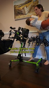 1.8M views · 42K reactions | Pumpkin painting while standing in @zingstanders Matthew truly enjoyed it #zing#zingstanders | Matthew's 8P Journey | Facebook