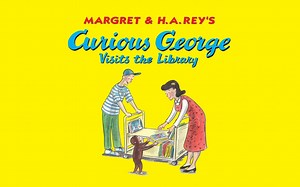 【高品质英文绘本动画】Curious George Visits the Library