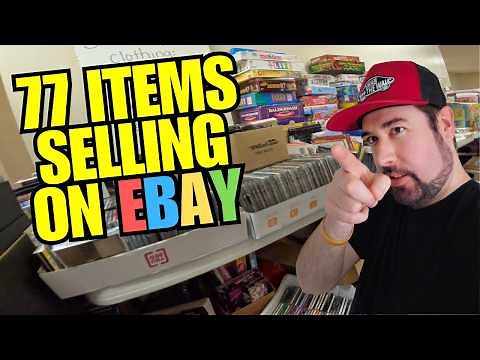 77 Items That Sell on EBAY and Bring In Consistent Money!