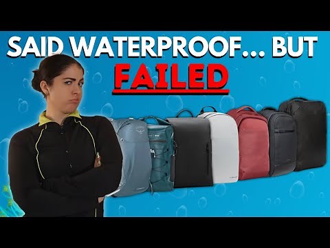 7 Best Waterproof Backpacks (Water Tested & 2 Failed)