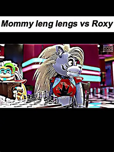 Mommy long lengs vs Roxy # fnaf # poppy Playtime # animation games # mommy