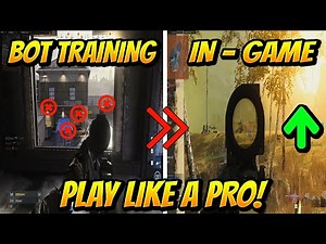 WARZONE training tips using BOTS | (Warzone BOT practice Guide!)