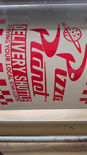 Pizza Planet Pizza Box Label: Toy Story Party Decoration - Etsy