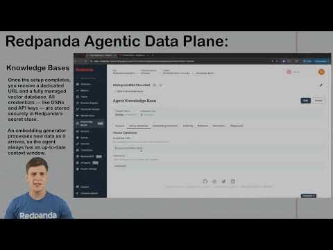 Redpanda Agentic Data Plane - Demo: Knowledge Bases