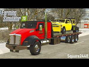 BROKEN DOT Plow Truck & Winch Out In A BLIZZARD! | FS25 Heavy Rescue