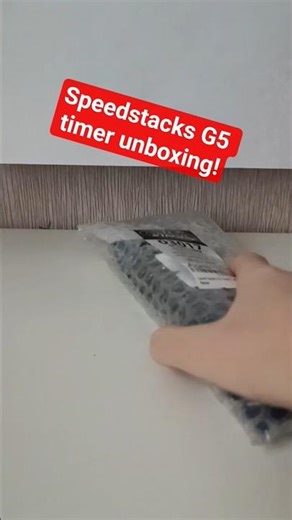 Speedstacks G5 timer unboxing!