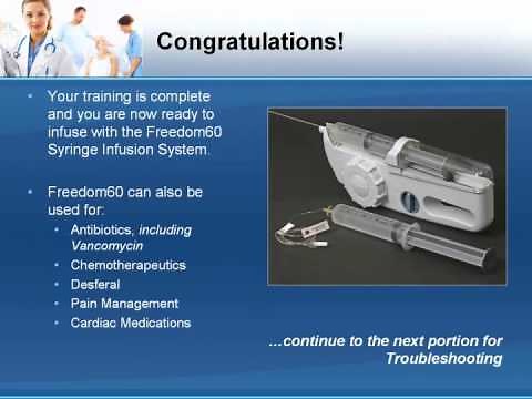 Freedom 60 Infusionspumpe - Syringe Infusion System