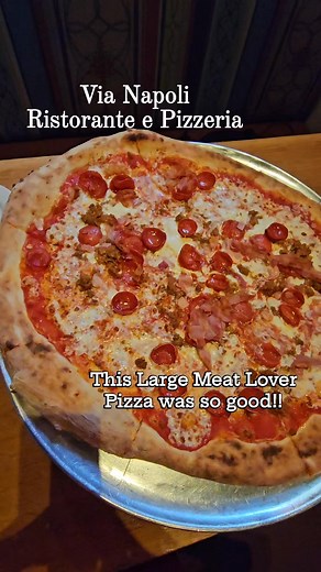 6.4K views · 29 reactions | Via Napoli Ristorante e Pizzeria delivers great Pizza in Epcot! #disney #disneyfood #wdw #waltdisneyworld #epcot #pizzalovers #disneyworld | DVC-Rental Webpage | Facebook