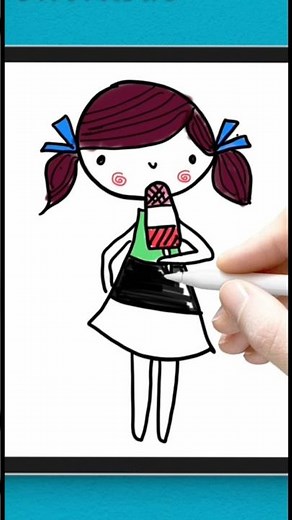 Cómo dibujar un Hada Paso a Paso | Dibujo de Hada #drawing #burrikiki #coloreandoconbluey