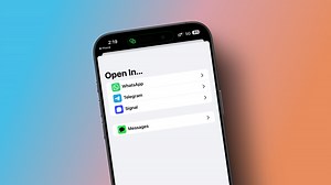 How to Make Signal or WhatsApp Your iPhone's Default Messaging App