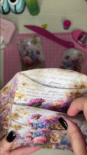 Sneak Peek: Creating a gorgeous folio! ✂️✨ #shorts