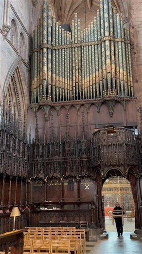 Medieval choir stalls at Carlisle Cathedral 1400 - 1419AD