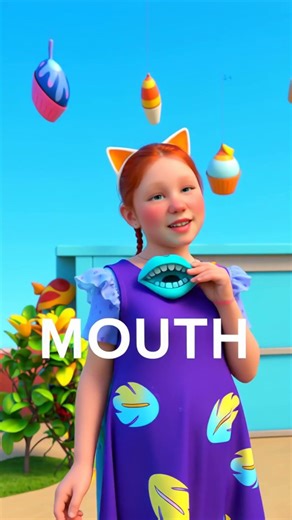 🧠 Name the Body Parts! ✨ Learning Together! 🤩