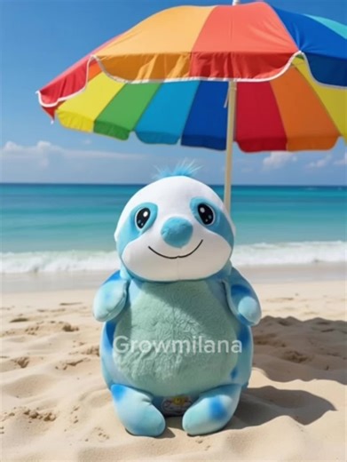 Even a slow sloth dreams about big adventures 💫In this video our relaxed little sloth goes on vacation and — surprise! — meets a playful dolphin friend 🐬🦥 Warm ocean, funny moments, and pure feel-good energy for kids and families. If this made you smile, share it with someone who loves cute animals 💛 #SlothOnVacation #CuteAnimals #KidsStories #FamilyFriendly #AnimalAdventure