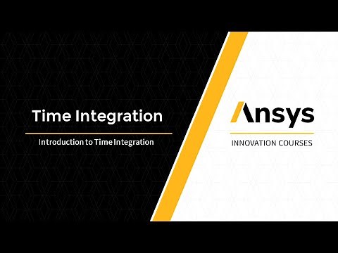Intro to Time Integration — Lesson 1