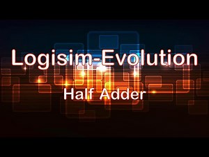 Half Adder Circuit - Logisim-Evolution