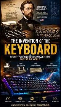 The Invention of the Keyboard | The Amazing Story Behind Every Key You Press