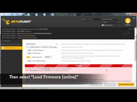 Torrent Programming: Installing or Updating Betaflight