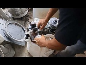 Part 6 papano mag repair washing machine, Gear clutch dis asembly