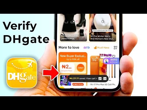 How to Verify Your Email on DHgate Shopping App