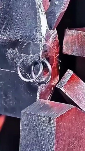 Making a small spring from shaped wire with precise coiling