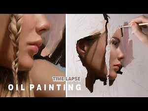 PAINTING TIME-LAPSE || “Moments in time” oil on canvas