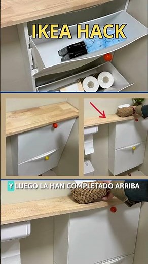 No uses el zapatero TRONES solo para zapatos Mira este cambio total IKEA HACK