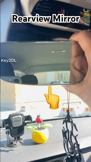 car mirror adjustment | car driving training
