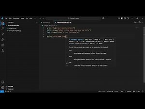 Python Project 01! #Python