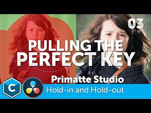 Pulling the Perfect Key in Resolve - 03 - Hold in Hold Out