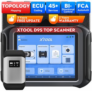 2025 XTOOL D9S Auto Diagnostic Tool Scanner FCA Topology Mapping Key Programmer | eBay